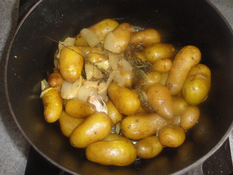 Pommes de terre grenailles roti - show-devant.fr