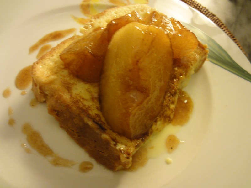 brioche facon pain perdu aux pommes - show-devant.fr